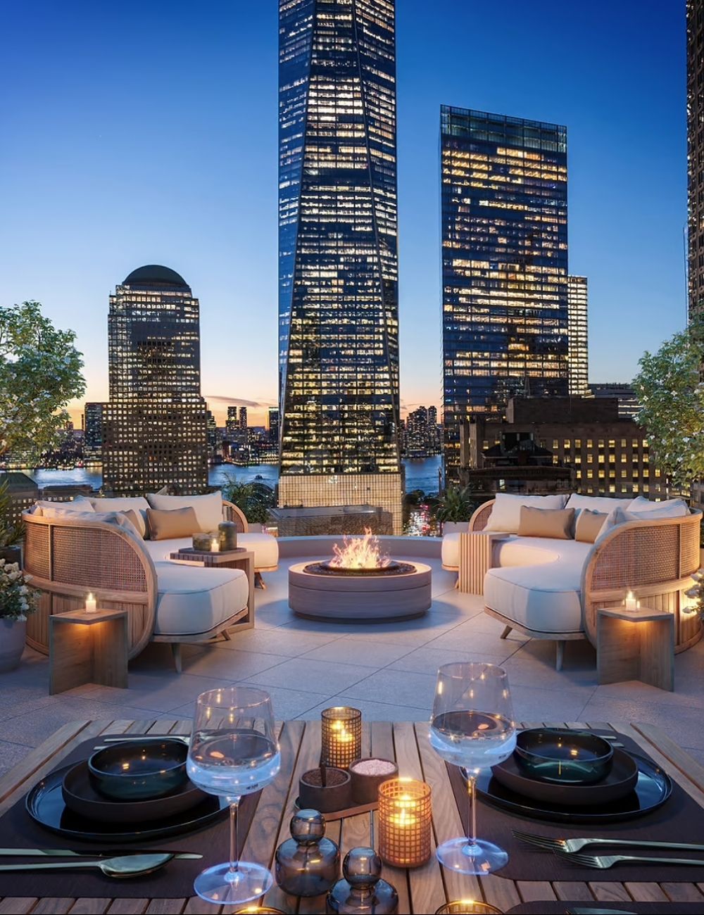 1 Park Row in the Financial District, Manhattan