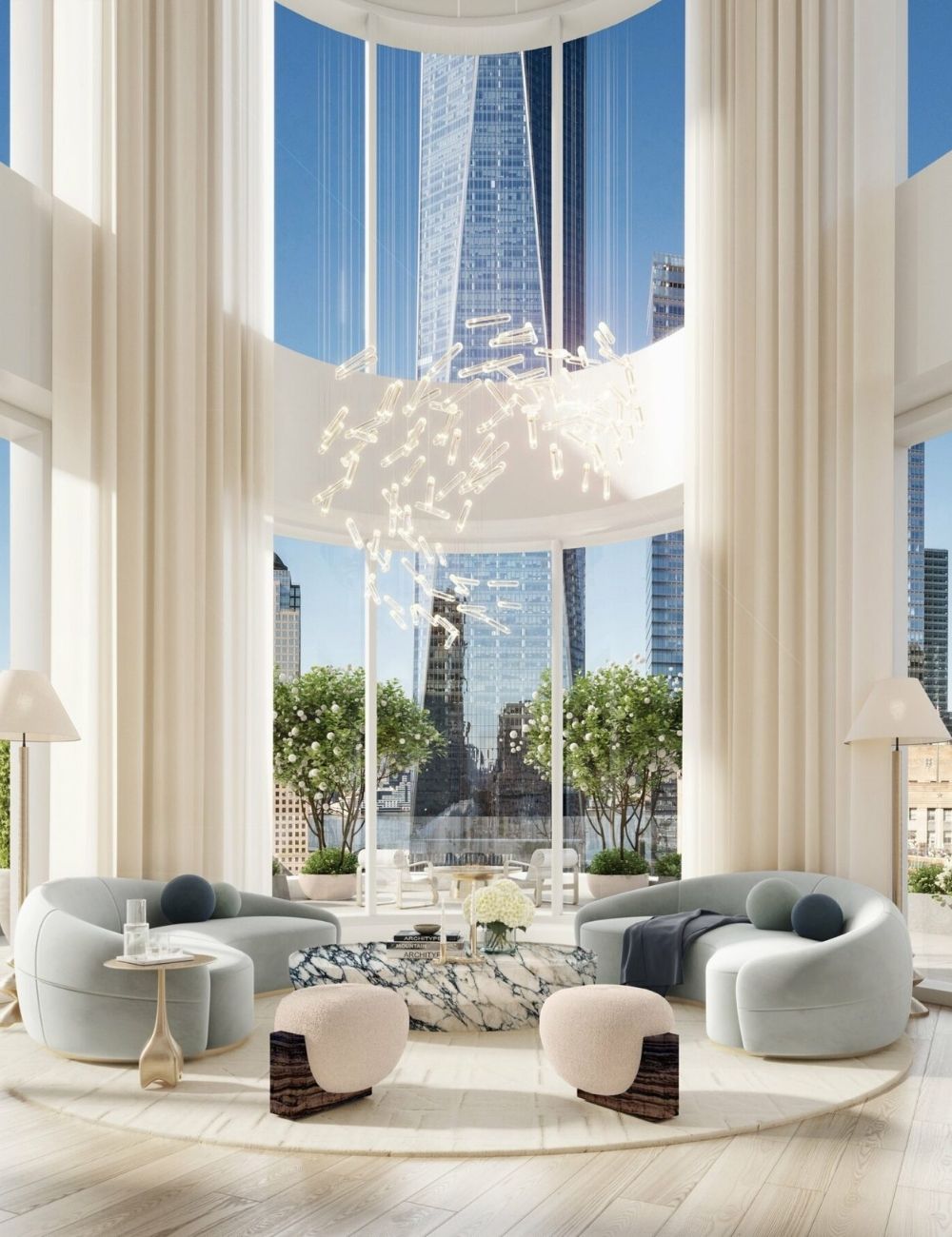 1 Park Row in the Financial District, Manhattan