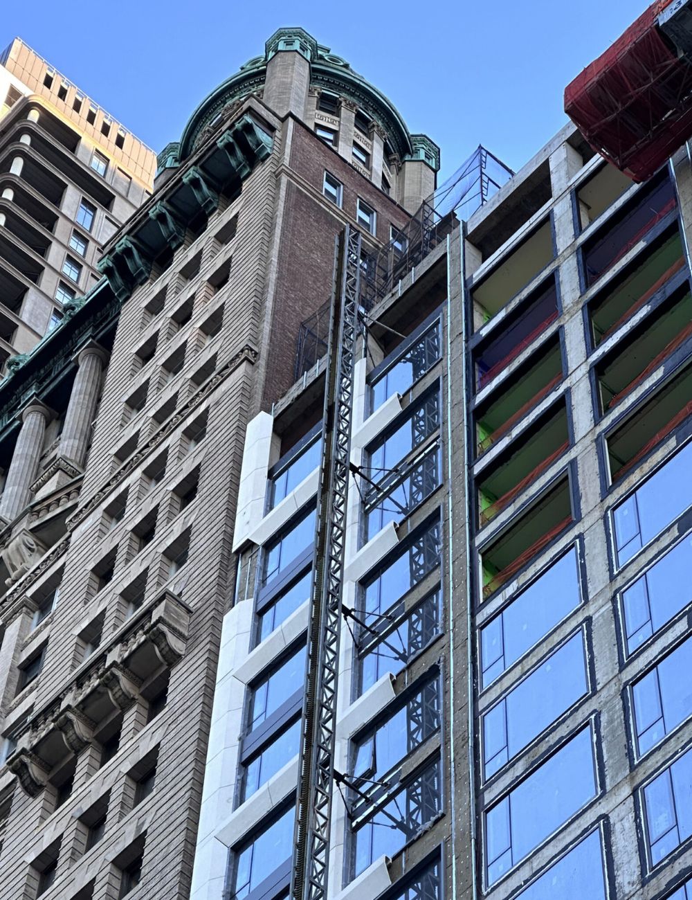 1 Park Row in the Financial District, Manhattan