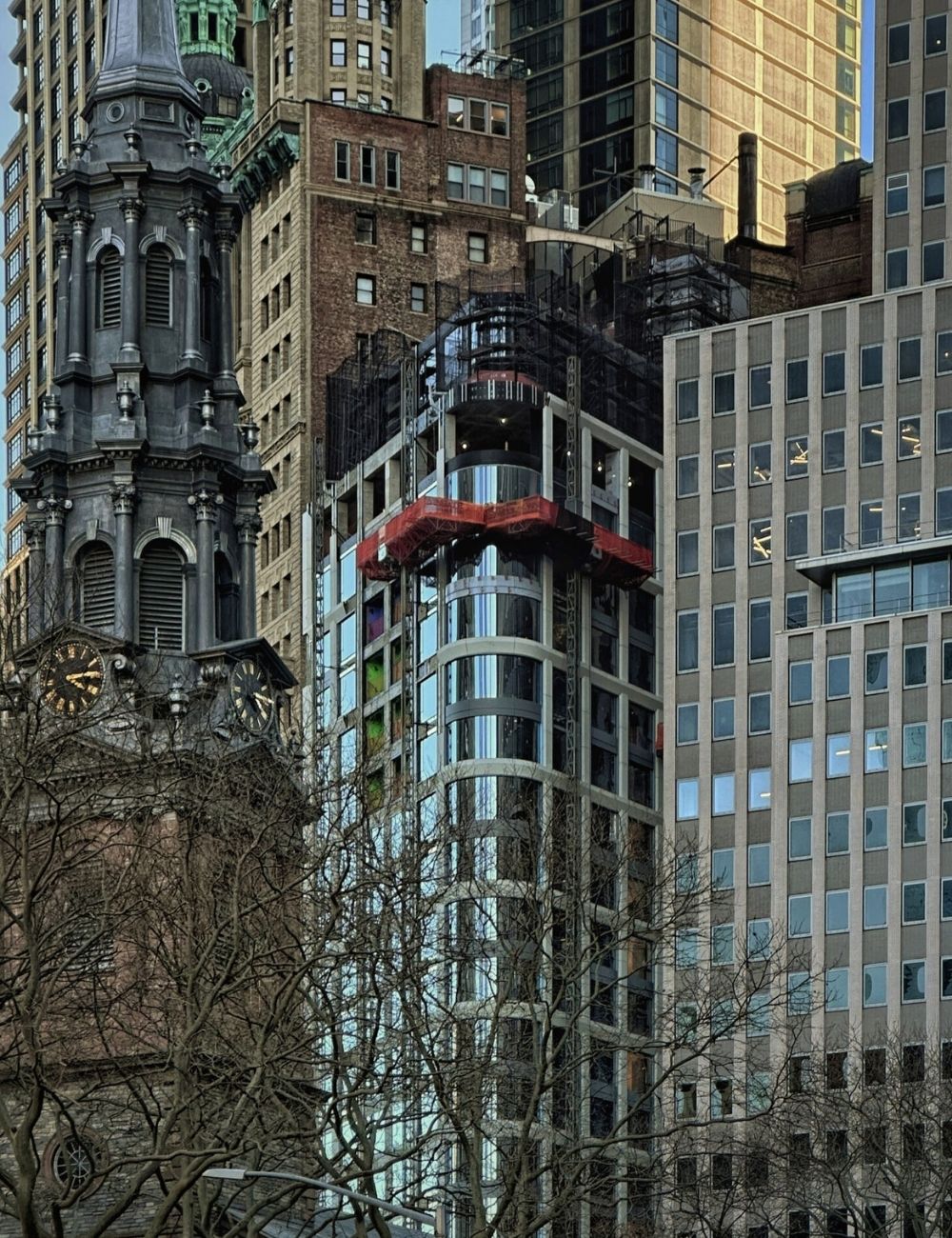 1 Park Row in the Financial District, Manhattan